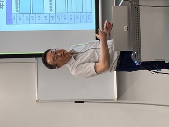 入試説明会の様子